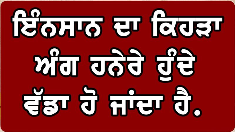 ਸਵਾਲ ਦੱਸੋ ਜੀ ਹਰ ਪੰਜਾਬੀ ਸੌਖਾ ਜਿਹਾ ਤਾਂ ਹੈਗਾ ਦੱਸਣਾ ਵੀ ਬਣਦਾ